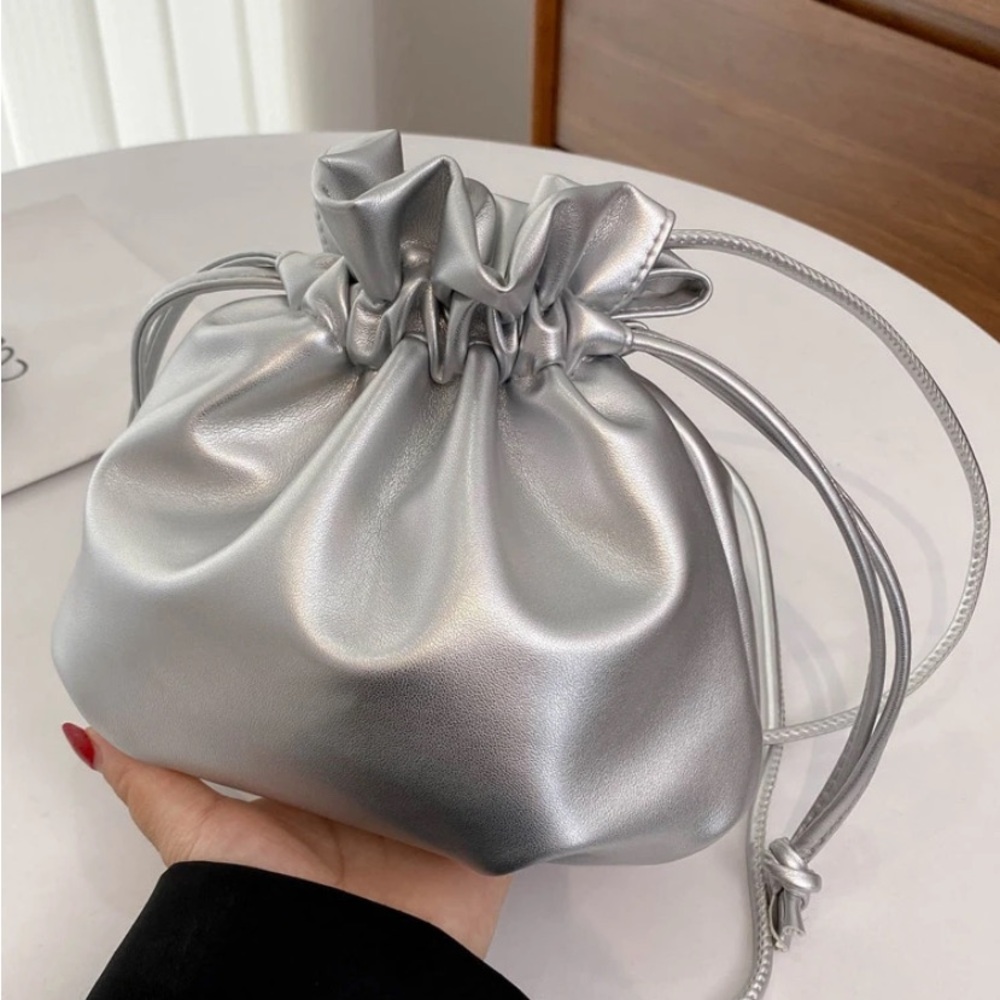Silver purse